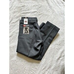 Mens 38x29 Dickies Gray Work Pants Original Relaxed Fit Slightly Tapered 874CH